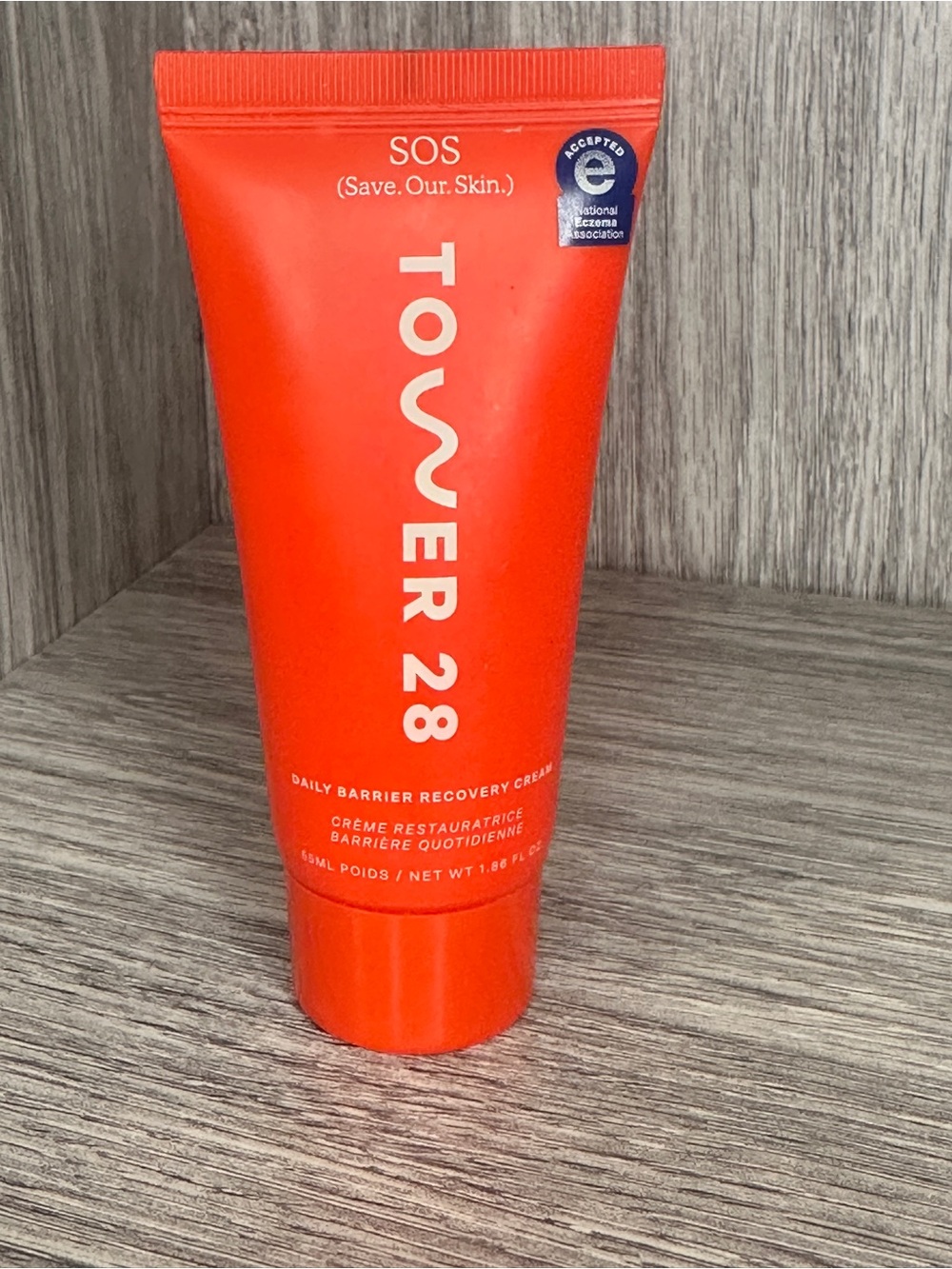 TOWER 28 Daily Barrier Recovery Cream - Bright Red Tube
